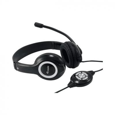 AURICULARES MICRO EQUIP HEADSET NEGRO SUPRAURAL/DIADEMA/EST