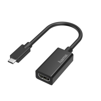 00200315 adaptador de cable de vídeo USB Tipo C HDMI Negro