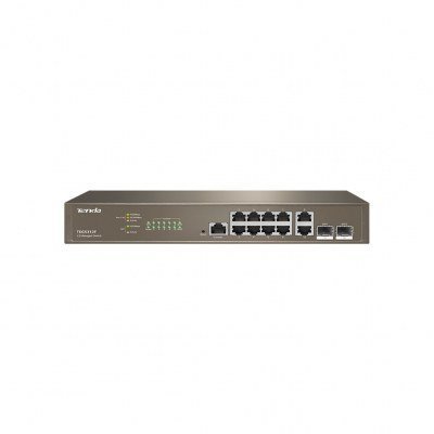 Switch 12 puertos ipcom teg5312f 10 puertos gigabit ethetnet 2 puertos sfp gestionable l3