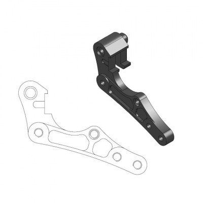 Soporte reubicador para pinza de freno OEM MOTO-MASTER 211080