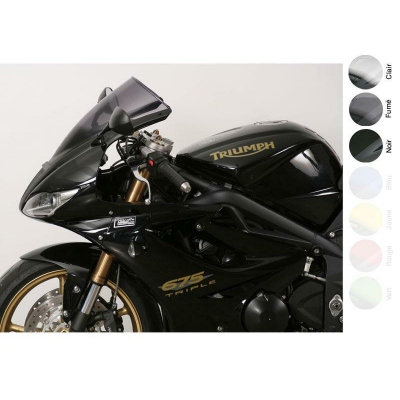 Pantalla MRA Racing, ahumado, Triumph Daytona 675 09-11 4025066130405