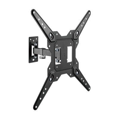 Aisens - Soporte Eco Giratorio, Inclinable Para Monitor/Tv 30Kg (2 Pivotes) De 23-55, Negro