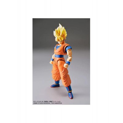 Maqueta figure - rise standard super saiyan son goku pkg renewal re - run