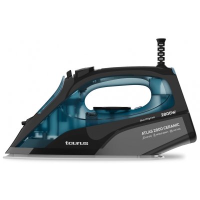 ATLAS 2800 CERAMIC Plancha a vapor Suela de cerámica 2800 W Negro, Azul, Gris