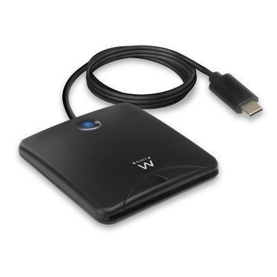 Ewent EW1055 Lector de DNI electrónicos y tarjetas inteligentes USB-C