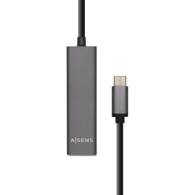 Hub USB 3.1 Tipo-C Aisens A109-0403/ 4 Puertos USB