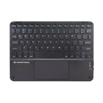 TECLADO MINI BLUETOOTH 10 CONCEPTRONIC INGLES CON TOUCHPAD TOBIN01BUS