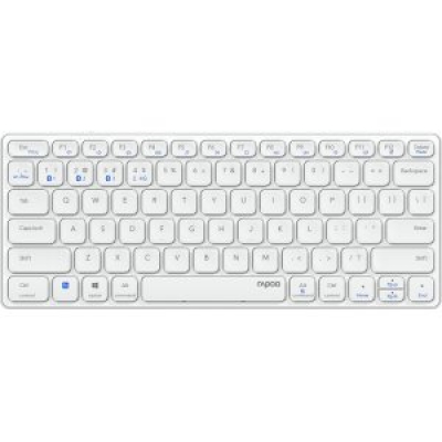 (Km0) TECLADO RAPOO WIRELESS Y BLUETOOTH E9600M 2.4GHz BT 3.0 5.0 DISEÑO ULTRAFINO COMPACTO BATERIA