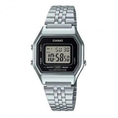 Reloj Digital Casio Vintage Iconic LA680WEA1EF/ 33mm/ Plata