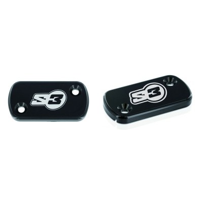 S3 Clutch Master-Cylinder Cover Black AJP MC-AJP-SMALL-B