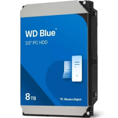 Disco Duro Western Digital WD Blue PC Desktop Hard Drive 8TB/ 3.5/ SATA III/ 256MB