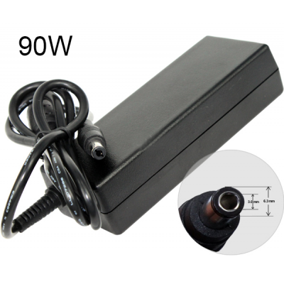 Cargador para portátil Toshiba 90W 15V 6A 6.3 mm x 3.0 mm / M-121