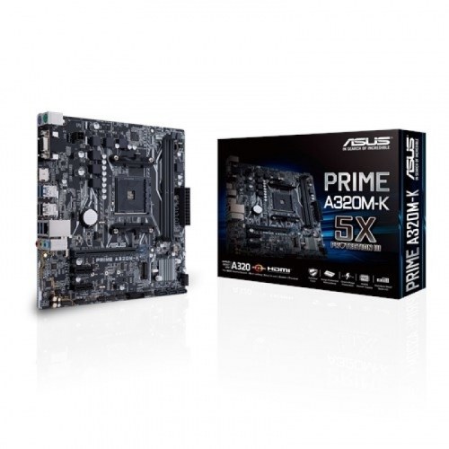 Placa Asus Prime A320M-K AMD AM4 2Ddr4 Hdmi Pcie3.0 Sata3 Usb3.0 Matx