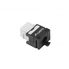 Conector keystone lanberg cat.6a utp rj45 180º toolless