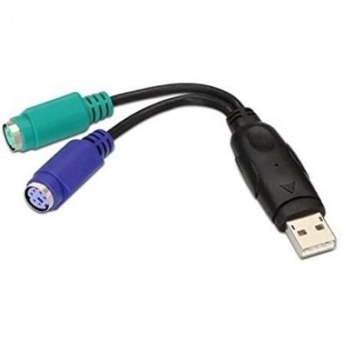 Adaptador USB a 2x PS/2 Hembra NANOCABLE