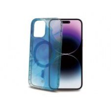 Funda CELLY iPhone 15 Pro Max Azul (MAGSHADES1056BL)