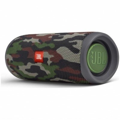 Altavoz bluetooth jbl flip 5 camuflaje - 20w rms - ipx7 - bateria 4800mah - manos libres - verde