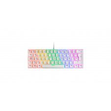 Mars Gaming MK60 teclado Juego USB QWERTY Italiano Blanco