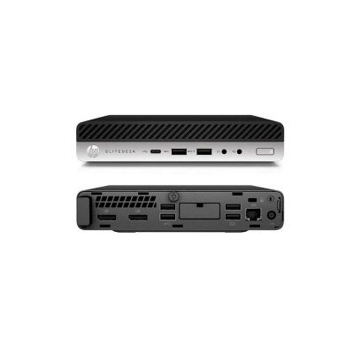 Ordenador reacondicionado mini hp elitedesk 800 g5 - i5 - 9th - 8gb - 256gb ssd nvme - win 11 pro - sin cable trebol