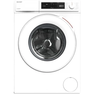 Lavadora Sharp ES-NFA812DWNA, 8 kg, 1200 rpm, clase A, blanca