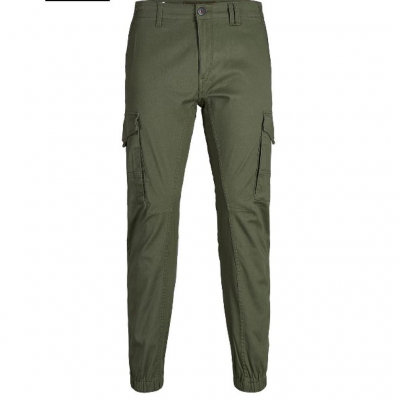 Pantalón JACK & JONES JPSTPAUL FLAKE CARGO 12141844 VERDE Verde
