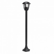 Farola Exterior Aluminio Alnilan 1xe27 Negro Ip44 94x18x18 Cm