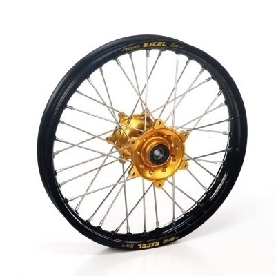 Rueda completa Haan Wheels aro negro 17-5,50 buje oro 1 16210/3/2 116210/3/2