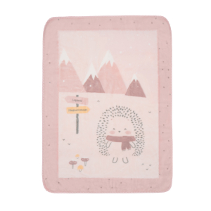 Manta de bebé super suave 80/110 cm Hedge-hugs