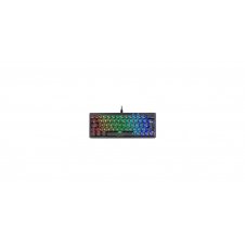 Mars Gaming MKMINIPRO, Teclado Mecánico Ultra-Compacto 60%, Switches Mecánicos Hot-Swappable, Iluminación RGB Chroma, Teclado Gaming Antighosting,