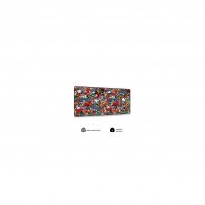 Alfombrilla subblim grafitti xl 900 x 400 x 3mm SUB-MP-01PUW02