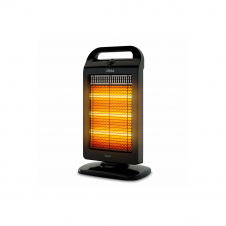Ufesa Scuti Interior Negro 1200 W Calefactor eléctrico halógeno