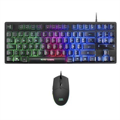 Mars Gaming MCPTKLES Teclado+Ratón RGB H-mech