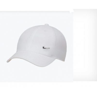 Gorra NIKE DF CLUB CAP U CB MTSWSH FB5372 100 Blanco