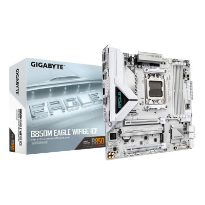 Placa gigabyte b850m eagle wifi6e ice am5 matx - 4x ddr5