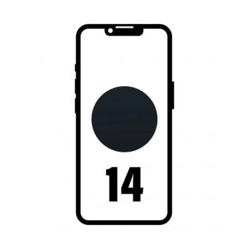 Smartphone Apple iPhone 14 128GB/ 6.1/ 5G/ Negro Medianoche