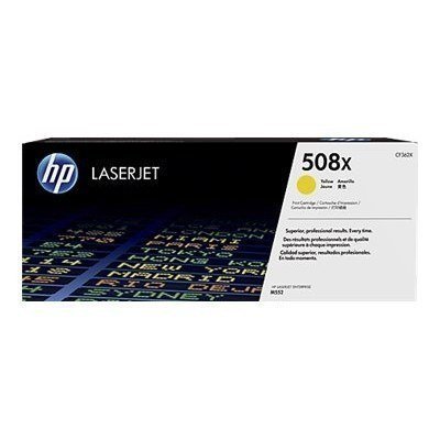 Toner hp 508x cf362x amarillo m577 alto rendimiento