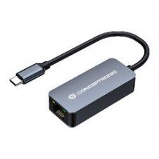 Adaptador Conceptronic Usb-c 3.0 A Rj45 Gris