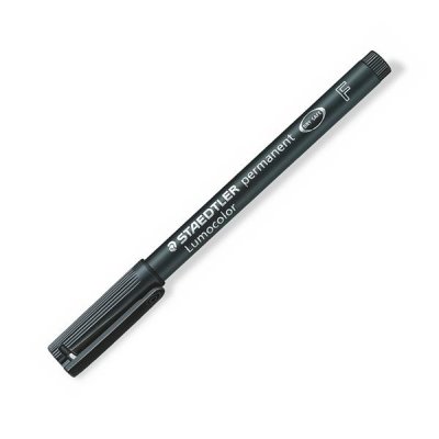 Rotulador Permanente Staedtler Lumocolor 318/ 0.6mm/ Negro