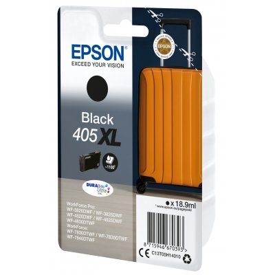 Cartucho de Tinta Original Epson nº405 XL Alta Capacidad/ Negro