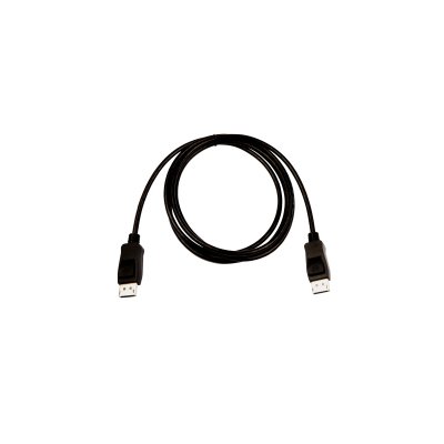 Cable de vídeo negro Pro DisplayPort macho a DisplayPort macho 2m