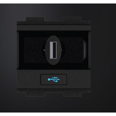 CRESTRON GRAVITY CABLE RETRACTOR FOR FT2 SERIES, USB-A TO USB-B, USB 2.0, 8 FT (2.4 M) (FT2A-CBLR-GR-USB) 6508374