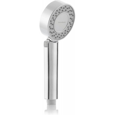 Innovagoods Xawara Alcachofa de Ducha con Dispensador de Jabon - 3 Posiciones - Multifuncion - 8.5x24.5x3.3cm - Color Plateado