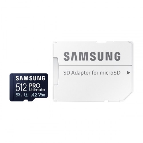 SD CARD 512GB Samsung PRO Ultimate microSDXC UHS-I + Adaptador