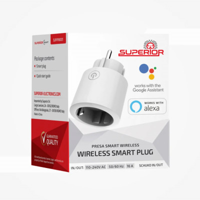 Enchufe Inteligente WiFi TUYA SUPERIOR iPW001