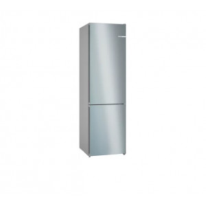 Frigorífico combi Bosch KGN392ICF, 203 x 60 x 66.5 cm, No Frost, clase C, 162 kWh/año, 35dB, 363 litros, cajón VitaFresh XXL, Inverter, reversible, acero antihuellas