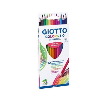 GIOTTO C.12 LAPICES ACUARELABLES COLORS AQUARELL COLORES SURTIDOS
