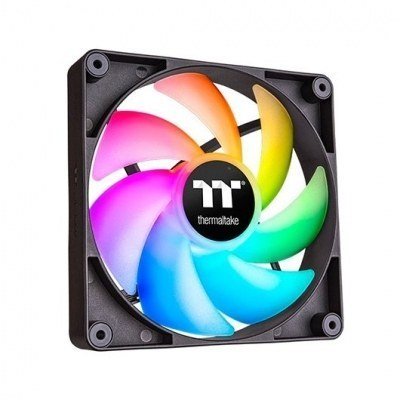 VENTILADOR 140X140 THERMALTAKE CT140 ARGB BLACK PACK 2UD