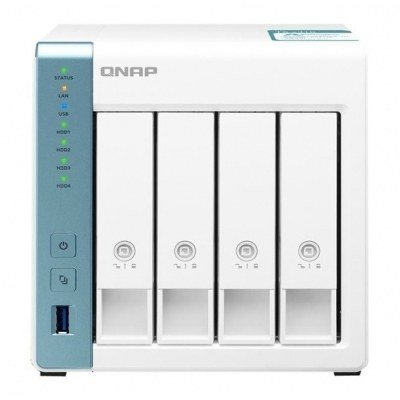 Servidor nas qnap ts - 431k 1 gb ethernet gigabit