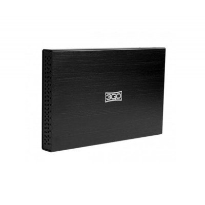Caja Externa para Disco Duro de 2.5 3GO HDD25BK12/ USB 2.0
