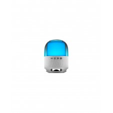 Mars Gaming MS-Flow, Altavoz Portátil Bluetooth 15W, Iluminación Orbilight RGB 360°, Sonido Potente con Driver DeepBass 57mm, Altavoz Gaming Compac